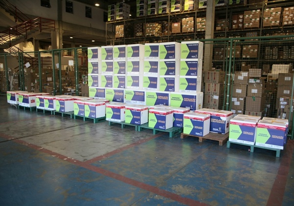 Foram distribuídas mais de71.990 doses da vacina CoronaVac/Instituto Butantan contra a Covid-19